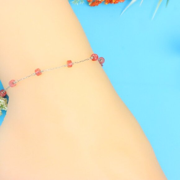 Elegant Handmade Anklet – Perfect for Women & Girls | Ideal Gift Option, DYC1568 - Picture 8 of 9